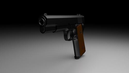 1911 colt pistol preview image